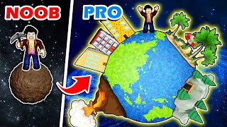 開發宇宙中最棒的星球😎找到超級稀有的水晶礦🥰 ！｜【Roblox Star Simulator】【至尊星】