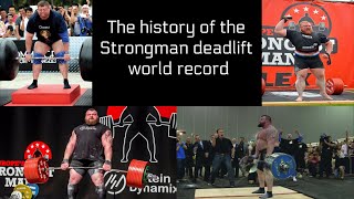 A Brief History of the Strongman Deadlift World Record