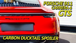 Porsche Carrera 4 GTS | Carbon Fiber Ducktail Spoiler