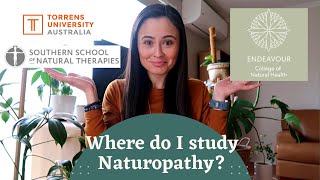 What university do I study Naturopathy at in Australia?