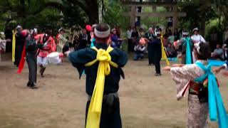 やーとせー踊り・種子島南種子町上方・島間向方神社秋季大祭