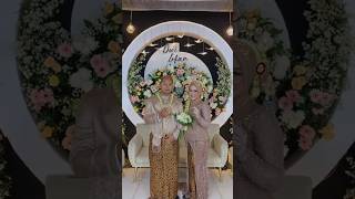 Moment bahagia pengantin meski sedang hamil tua #short #wedding #pernikahan