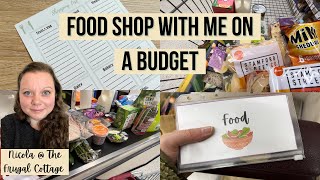 Food Shop With Me On A Budget | Frugal Living | No Spend Year