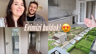 BİRLİKTE EV ARIYORUZ VE BULDUUKK! 😍 | taşınıyoruz #2 🏡