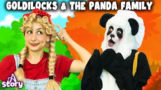 Goldilocks and the Panda Family | English Fairy Tales \u0026 Kids Stories