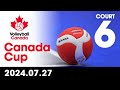 2024 Volleyball Canada Canada Cup 🏐 COURT 6 | Day 4 - Morning Session [July 27, 2024]