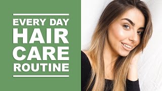 EVERY DAY HAIR CARE ROUTINE I #VLOGMAS I COCOCHIC