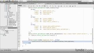 Validating user input with the form validation library CodeIgniter PHP - part15