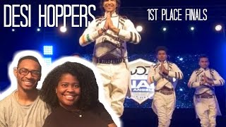 DESI HOPPERS-1ST PLACE FINALS/(FRONTROW)  WORLD OF DANCE FINALS 2015 - Reaction