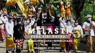 Upacara Melasti bersama penghayat kepercayaan di semarang