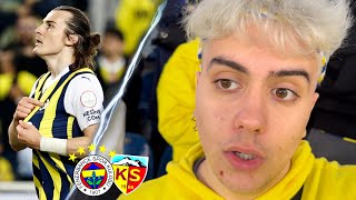 BURUK GALİBİYET! | Fenerbahçe vs. Kayserispor Stadyum Vlogu 4K  w/ @buraksamett
