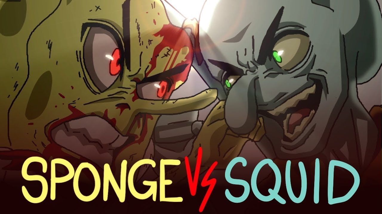 Spongebob And Squidward Anime