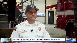 GRFD press conference on body found in Grand River