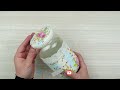 very simple glass jar decor that anyone can make decoupage on glass