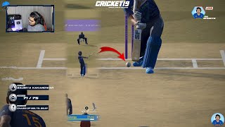 Bouncer or Yorker - Which Wicket Was Better? Ft. Bhuvi - Cricket 19 - RahulRKGamer #Shorts