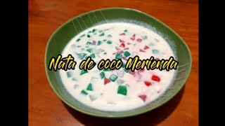 Nata De Coco Merienda | Masarap na Dessert | Liyag Kitchen