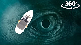 VR 360 Scary Sea Monsters | Kraken, Megalodon, Sea Dragons