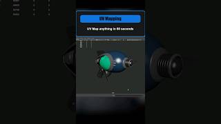 UV Map Anything in 60 Seconds with Maya #3dmodeling #autodeskmaya #3dart