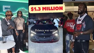 Burna boy Scatter his $1.3 million Ferrari x Gunna \u0026 Chloe / Shallipopi