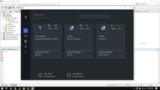 java swing ui - a sample dark ui