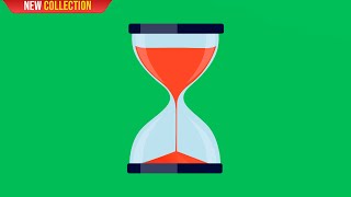 Green Screen Hourglass Animated | 4K | Global Kreators