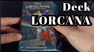 On ouvre un DECK de démarrage de cartes Disney LORCANA ! (unboxing) - LMSUAA Hors Série #23