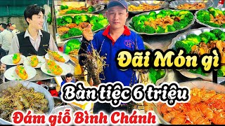 Món ngon đãi tiệc Một Bàn 6 triệu Đãi 130 khách   Có những gì cả nhà cùng xem nha