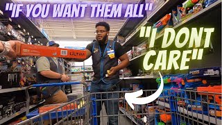 WALMART EMPLOYEES HAPPY TO SELL ME OVER $1,000 OF CLEARANCE LEGO TOYS AND VIDEO GAMES