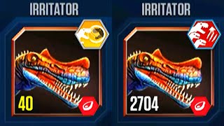 IRRITATOR VS IRRITATOR BATTLE MODs | JURASSIC WORLD THE GAME