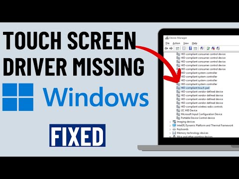 [1 Minute FIX] HID Compliant Touch Screen Driver Missing on Windows 10 or 11