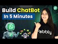 How to Build a WhatsApp AI ChatBot in 5 Minutes (Beginner Friendly)
