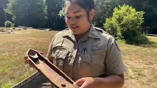 Yurok Canoe (with miniature)