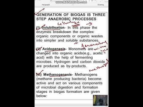 BIOGAS PRODUCTION CONSISTS OF THREE-STAGE ANAEROBIC PROCESSES: solubilization, acidogenesis, methanogenesis