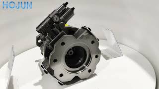 How does CNC work to ensure accurate shaping of the A10VSO hydraulic pump housing?