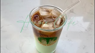 Home Cafe｜薄荷冰拿铁｜话梅冰美式｜冰摩卡