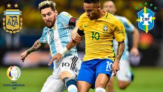 ARGENTINA VS BRASIL FINAL Copa América 2021 • BRAZIL VS ARGENTINA FINAL COPA AMERICA 2021