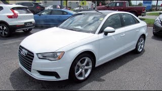 *SOLD*2016 Audi A3 1.8T Premium FWD Walkaround, Start up, Tour and Overview