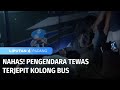 Nahas! Kecelakaan Maut Bus Antar Provinsi & Motor, Pengendara Tewas Terjepit | Liputan 6 Padang