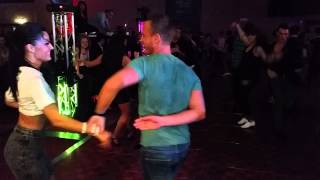 Ella Jauk \u0026 Gil Ashkenazi Social Dancing @ On2 Salsa Congress 2014