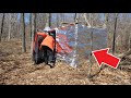 Overnight In Aluminum Foil Shelter