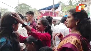 Maha Shivratri: Devotees offer prayers at Baba Akhandalamani temple in Bhadrak