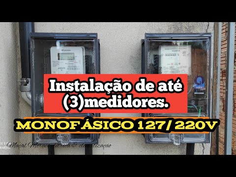 INSTALAÇÃO ELÉTRICA PARA DOIS MEDIDORES. - YouTube