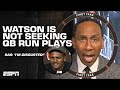 Stephen A. BLASTS Deshaun Watson's refusal to revamp his QB approach | First Take