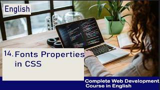 Font's Property in CSS #14 Web Development Tutorial in English