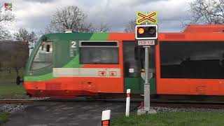 Železniční přejezd Třebenice #1 [P9232] - 26.11.2022 / Czech railroad crossing