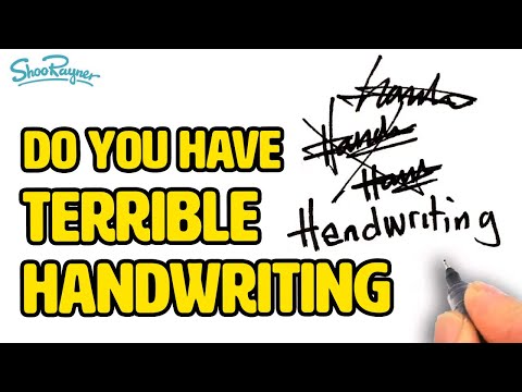 7 reasons your handwriting is terrible! 7 reasons your handwriting is terrible!