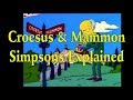 Croesus & Mammon on The Simpsons