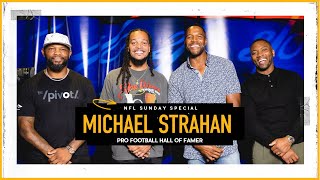 Michael Strahan Mastering the Media, Gap Between Football & Life & Saquon's Year |The Pivot Podcast