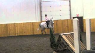 Courtney Schluessel riding Just Joe