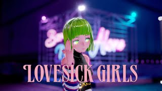 MMD BLACKPINK - Lovesick Girls  【4K 60 Motion 4p ver.】